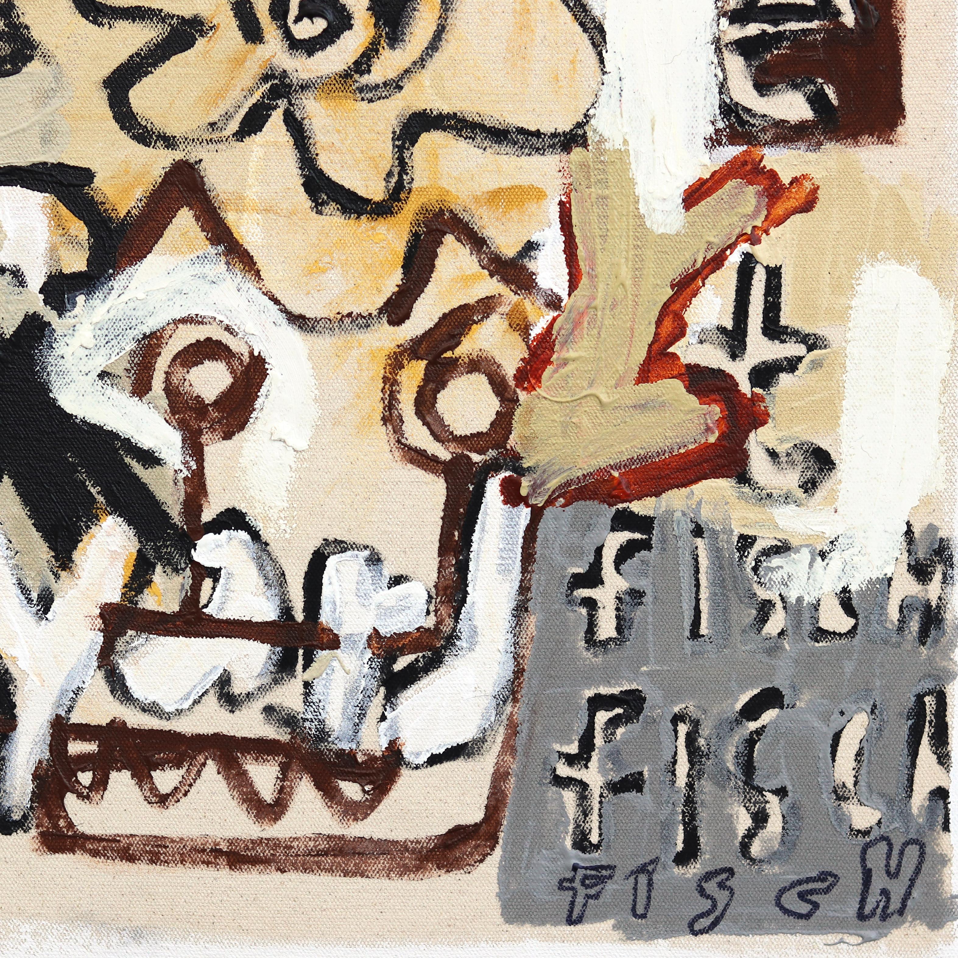 Cash on the Barrelhead - Abstract Expressionist Spontaneous Contemporary Art 3