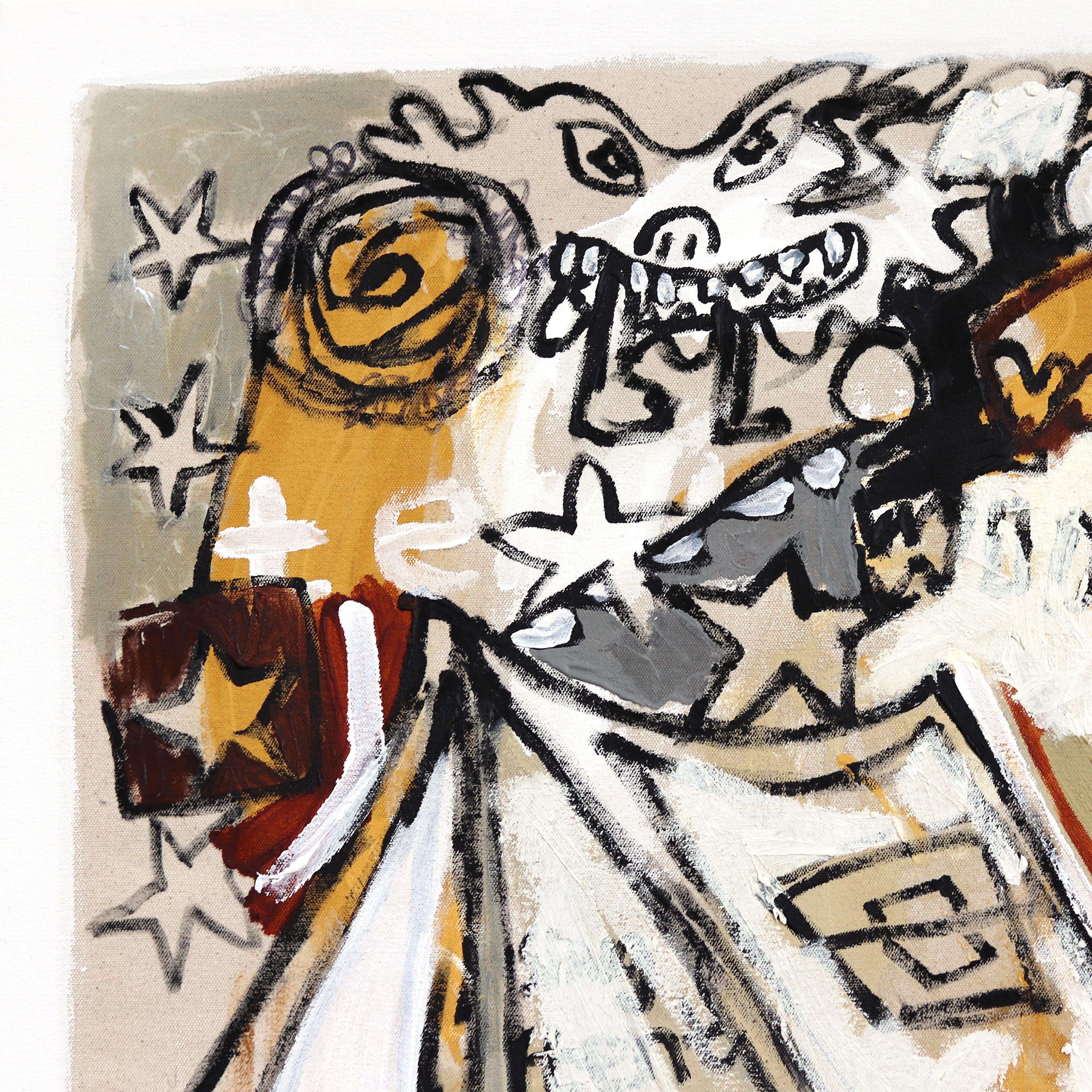 Cash on the Barrelhead - Abstract Expressionist Spontaneous Contemporary Art 5