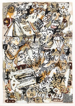 Cash on the Barrelhead - Abstract Expressionist Spontaneous Contemporary Art