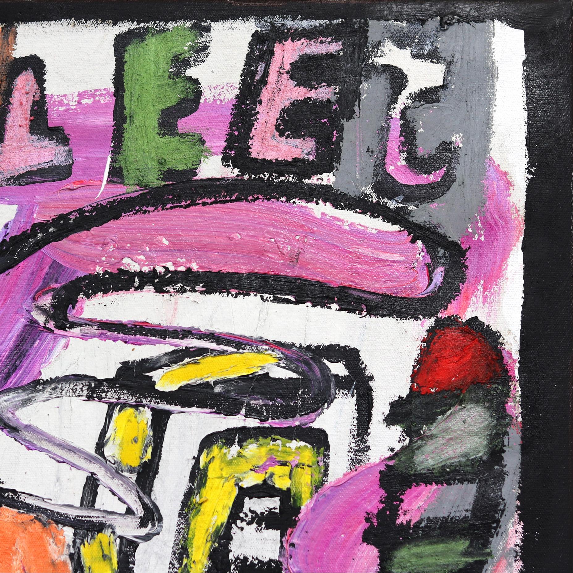 Swedish artist Jonas Fisch’s imagery is vibrantly buzzing with colorful commentary on society - past and present - morphed into figures, words, and shapes. His heavily layered canvases are the foundations of a new visual dialogue. Fisch paints with