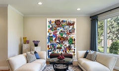 On Silverlode Road - Oversized Large Abstract Figurative Original Artwork