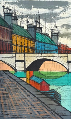 “Bridge over Seine, Paris”