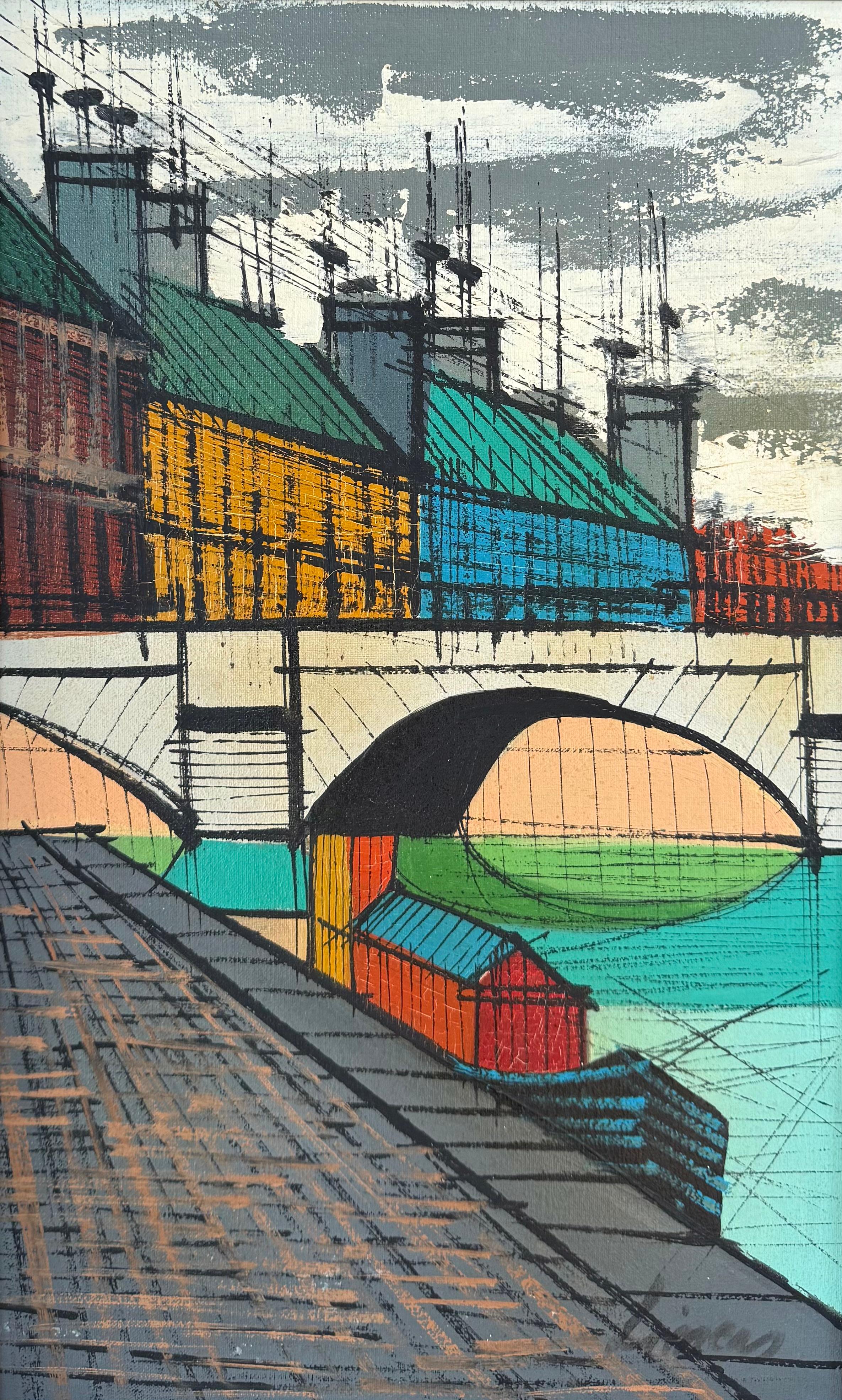 "Puente sobre el Sena, París"
