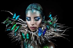 Enlightened by Jonas LeRiche - Archival Fine Art Print - Butterflies - Portrait