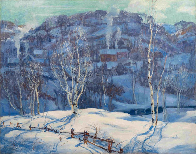 <i></noscript>Frosty Morning</i>, ca. 1925, by Jonas Lie