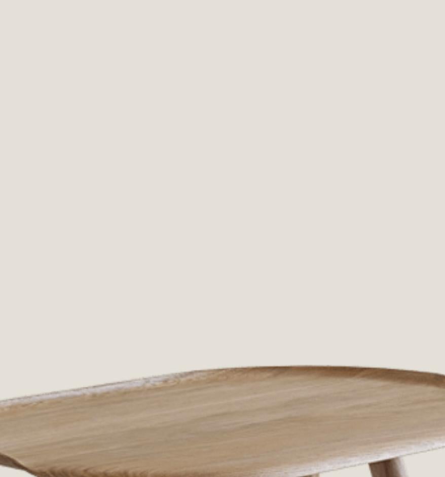 Chêne Tabouret Akande pour une collection unique de Jonas Lyndby Jensen en vente