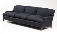 Jonas Upholstery Custom "Rutherford" Roll-Arm Sofa, United States, c. 1990
