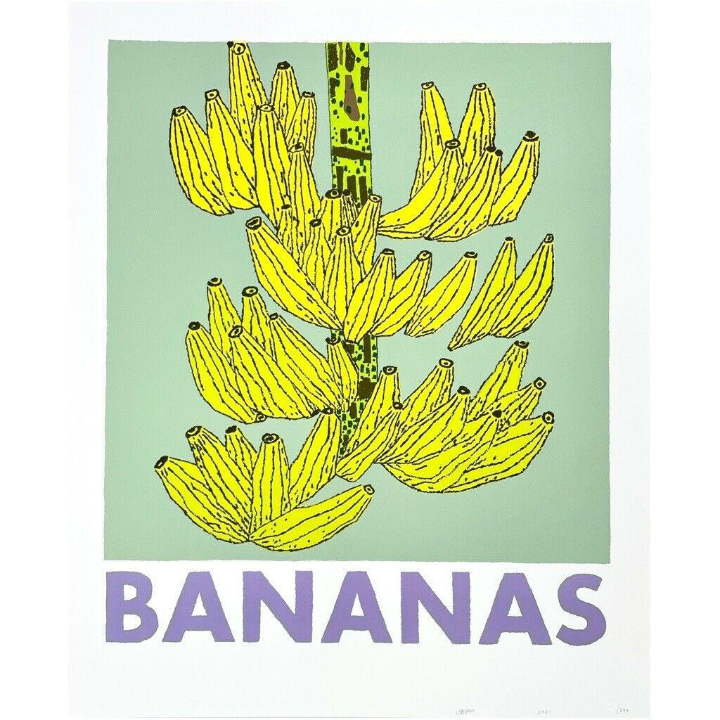 Jonas Wood
Bananas Screen Print 
28 x 23"
2021
signed 


