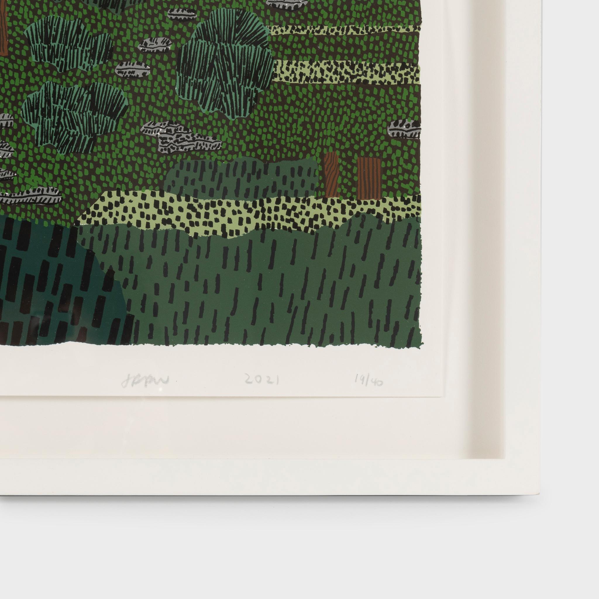 Giardino giapponese - Print di Jonas Wood
