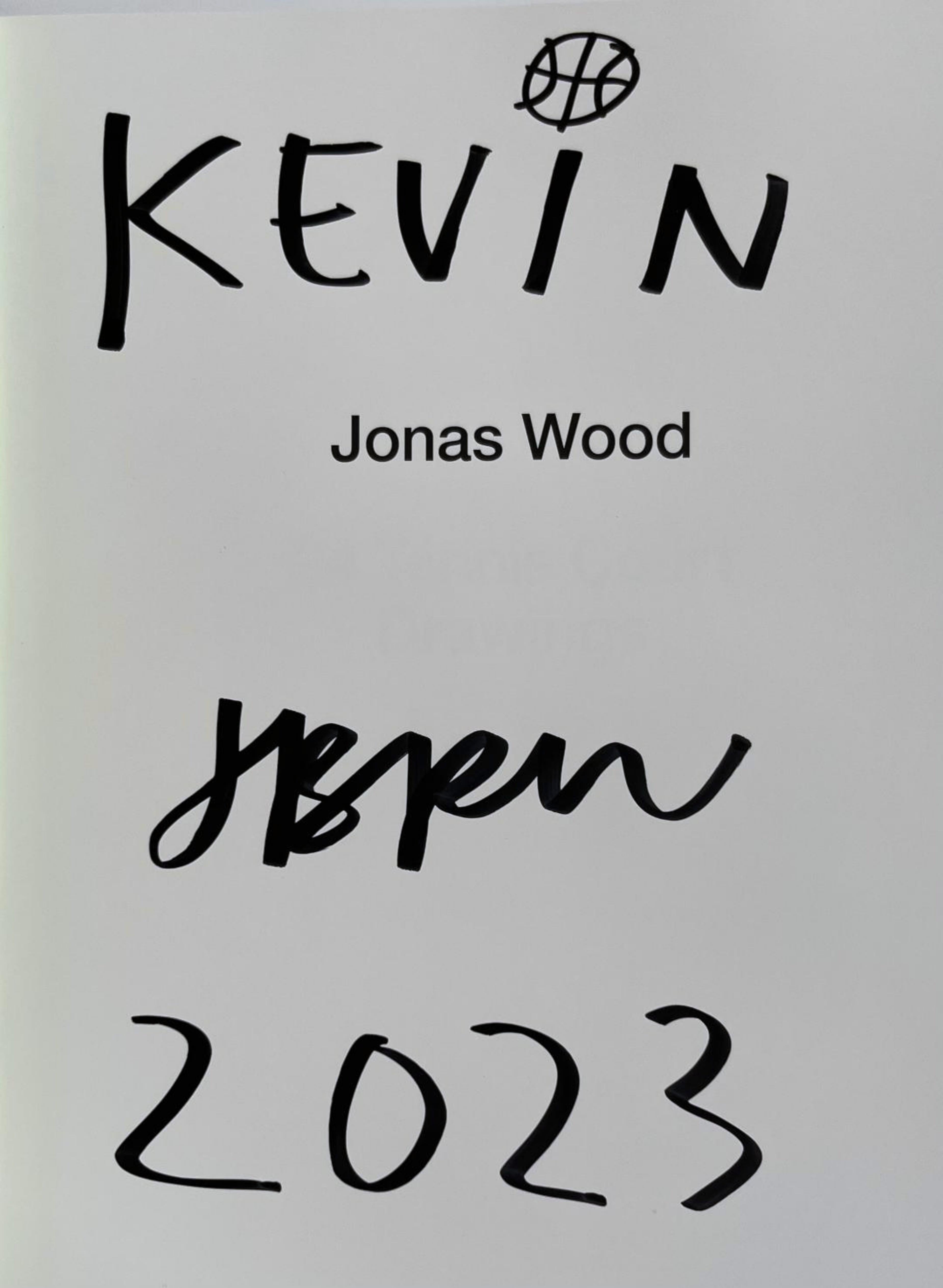 Jonas Wood 24 Tennis Court Drawings monograph (hand signed, inscribed and dated) en venta 8