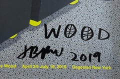 Jonas Wood - Jersey City apartment exhibition print, Hand Signed twice by artist
