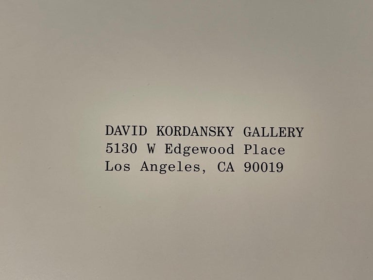 After Jonas Wood Jungle Kitchen Exhibit Poster Interiors and Landscapes