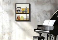 Jonas Wood Shelf Naturaleza muerta 2018 Serigrafía firmada Edición de 80 ejemplares