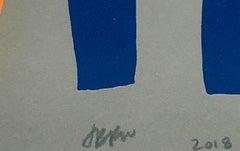 Jonas Wood - VOTE limited edition political silkscreen Signed/N with basketballs