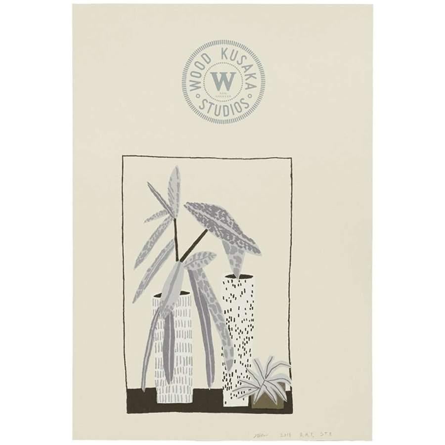 "Notepad Doodle 3" (State III) - Print by Jonas Wood