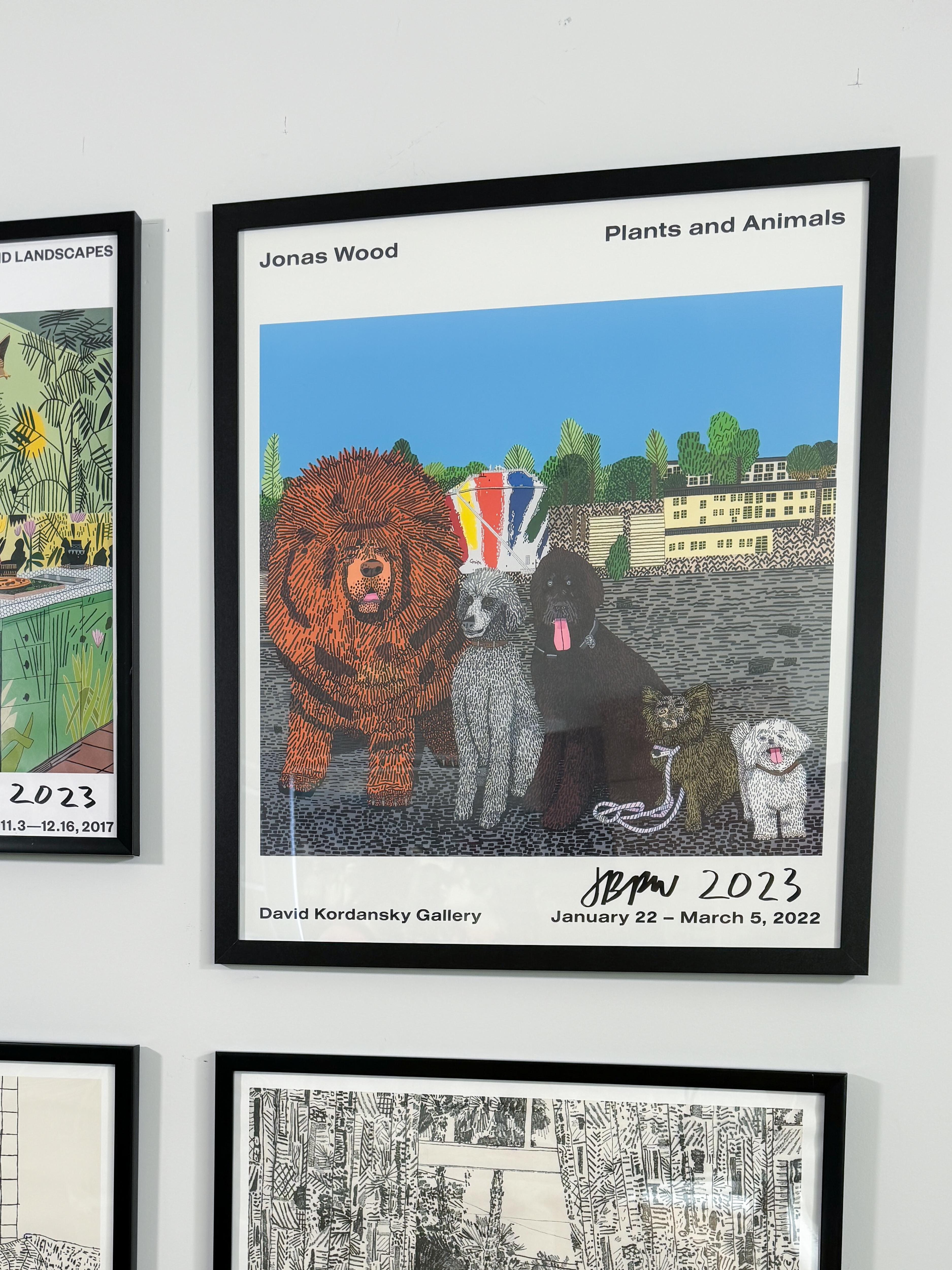 Signed poster Plants and Animals For Sale 1