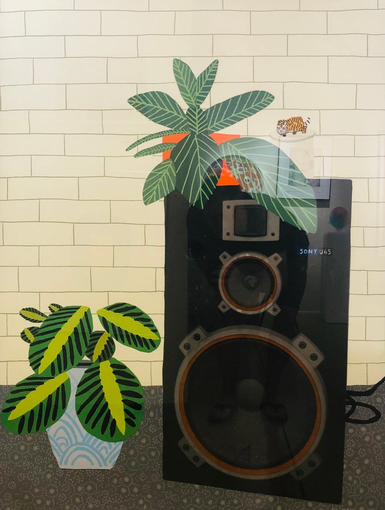 Jonas Wood, <i>Speaker Still Life</i>, 2019