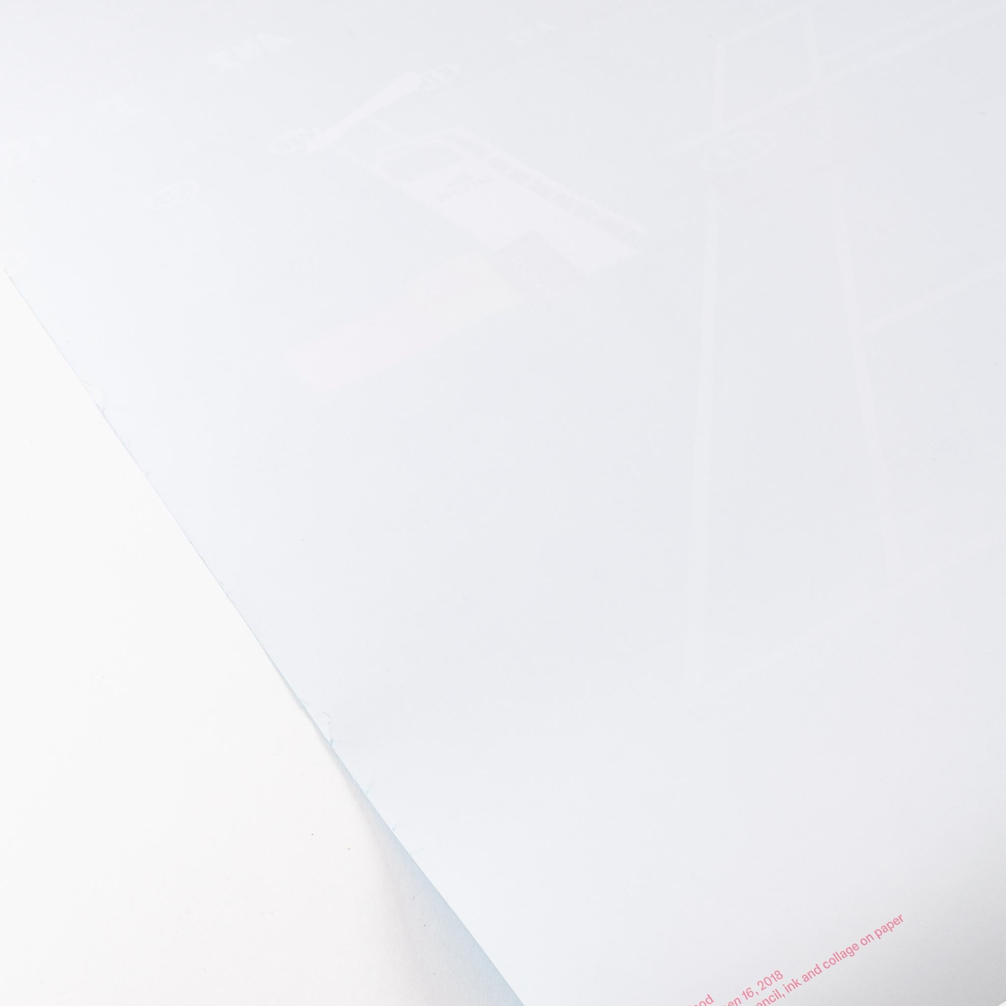 Tennis Court Drawings (Exhibition Poster) 1