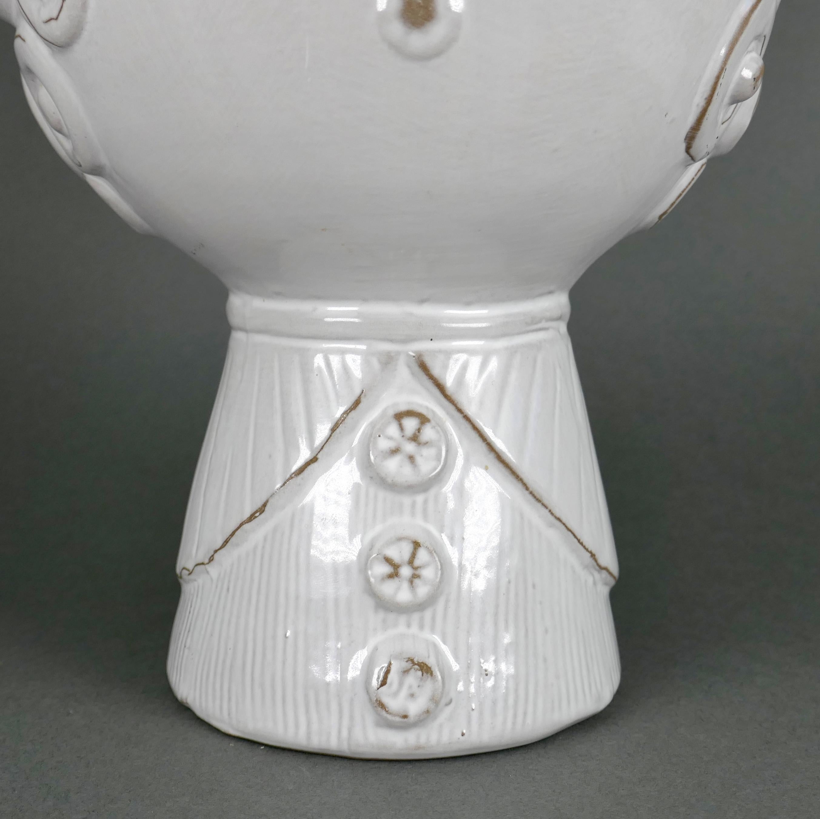 Mid-Century moderno Vaso da fiori in ceramica Jonathan Adler 