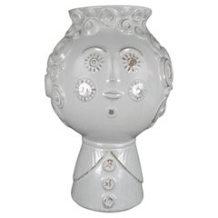 Jonathan Adler Ceramic "Utopia Collection" Man Woman Flower Vase