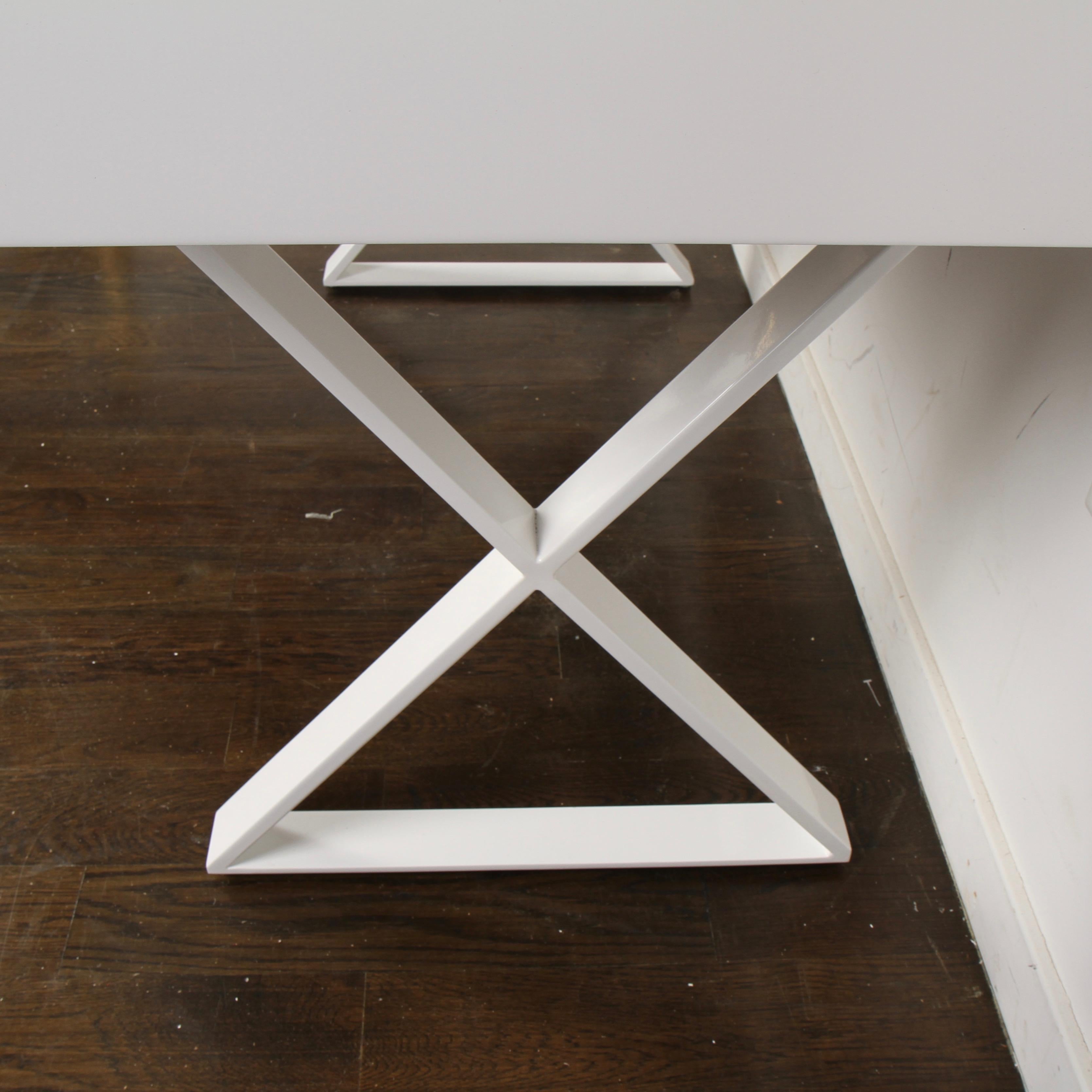 American Jonathan Adler Channing Desk in White Lacquer
