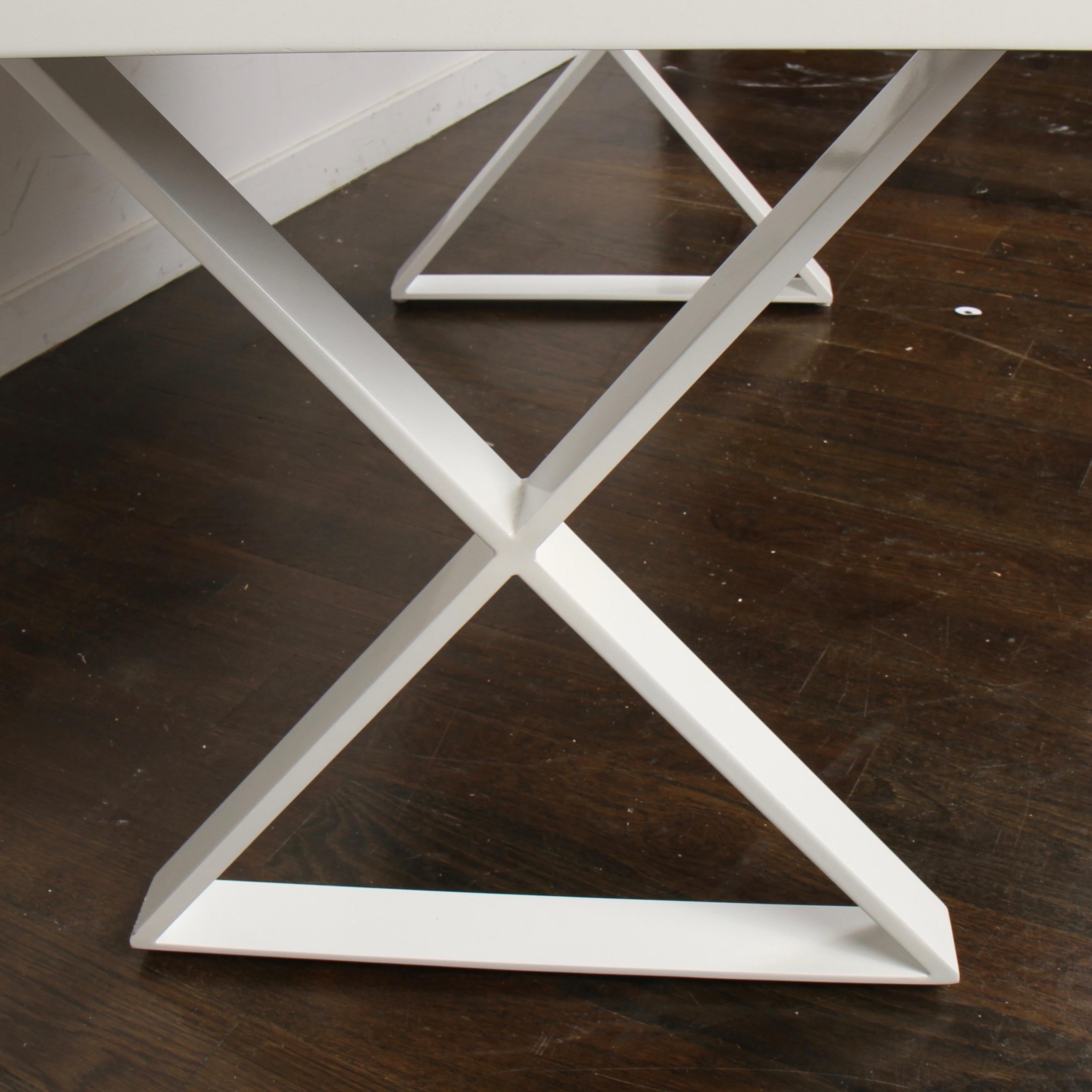 Contemporary Jonathan Adler Channing Desk in White Lacquer