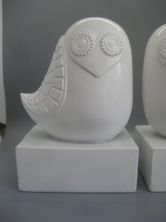 Jonathan Adler Happy Chic Lola Owl Bookends Sculpture