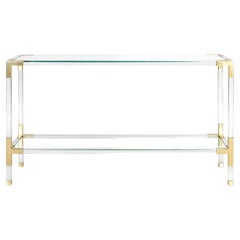 Jonathan Adler Jacques Acrylic Console Table