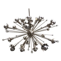 Jonathan Adler Nickel Sputnik Chandelier