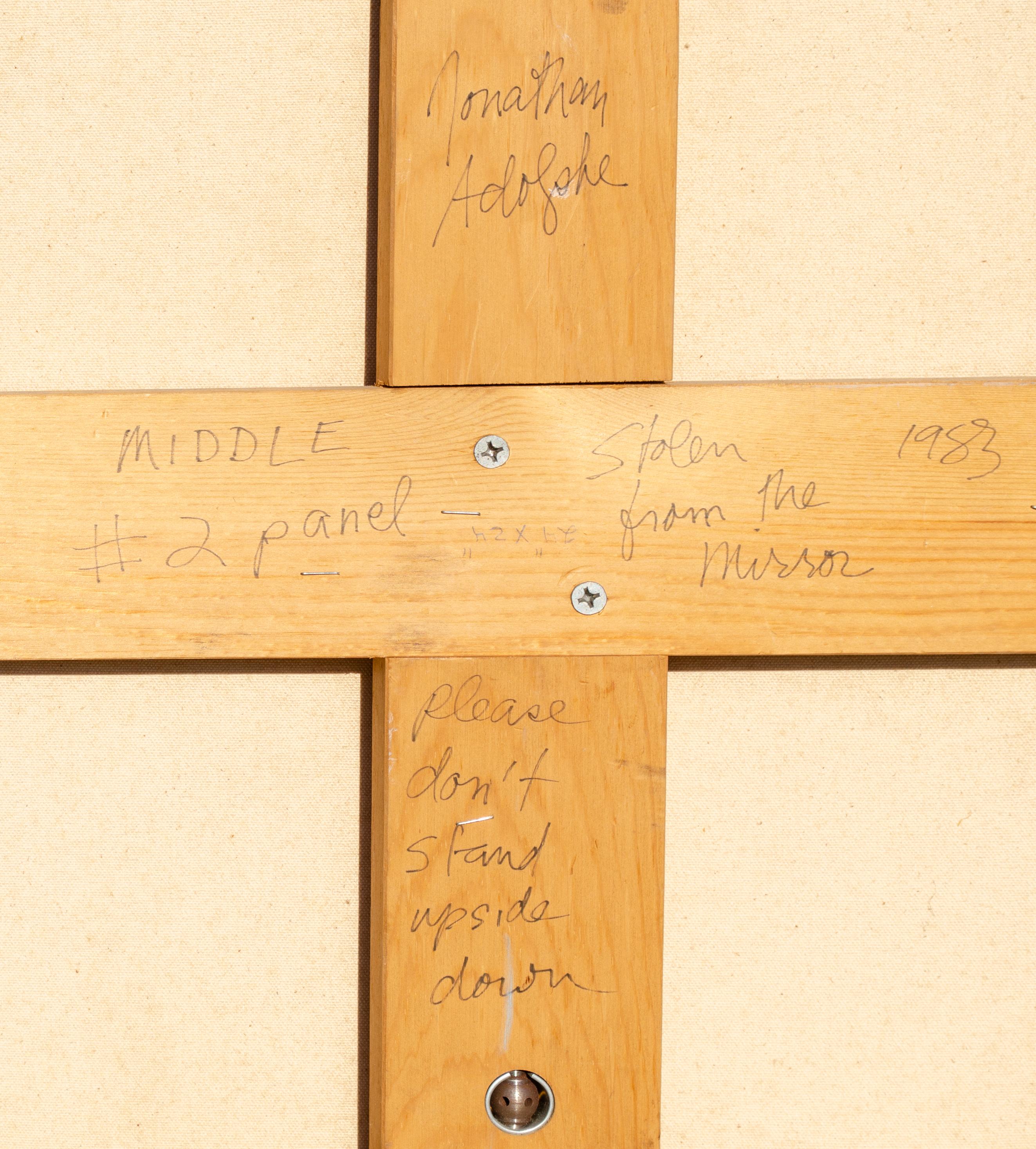 Peinture de Jonathan Adolphe, datée de 1983 en vente 3