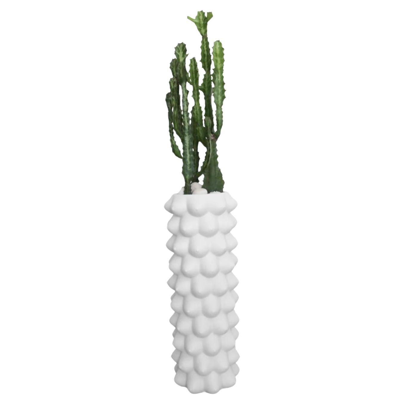 Jonathan Alder Georgia Perpetual Boob Green Garden Plant the Future Planter Vase For Sale