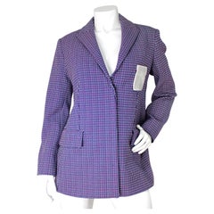 Jonathan Anderson for Christian Dior Geometric Print Blazer