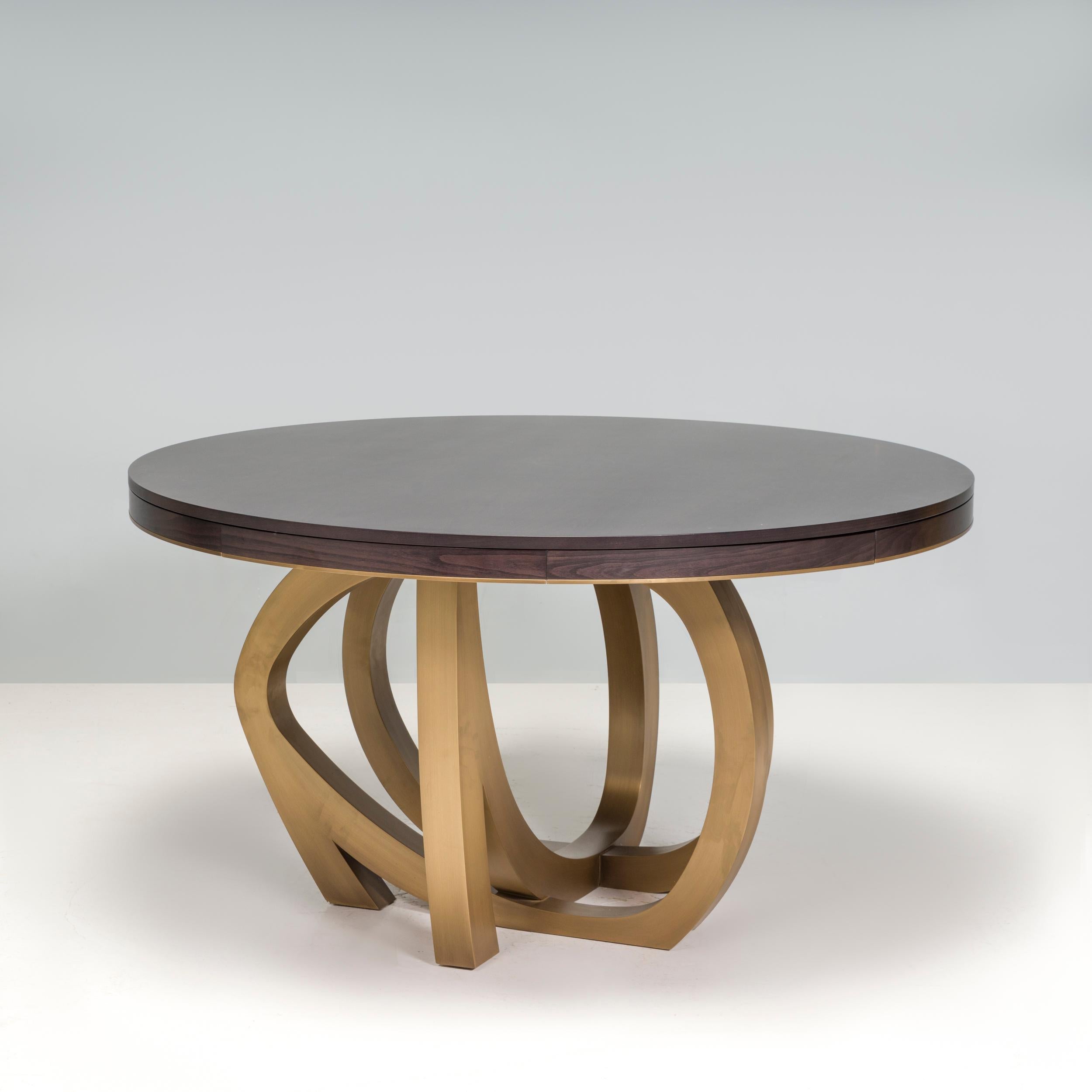 Baring Furniture from Oxfordshire, United Kingdom has been designing and making bespoke freestanding furniture. Creating outstanding, beautiful, useful and innovative pieces. 

The quilted maple round extending table is truly a statement piece with