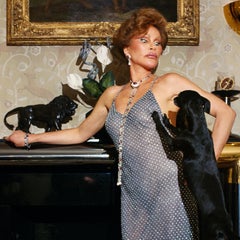 Jocelyne Wildenstein en su casa, Nueva York, 11 de enero de 1998