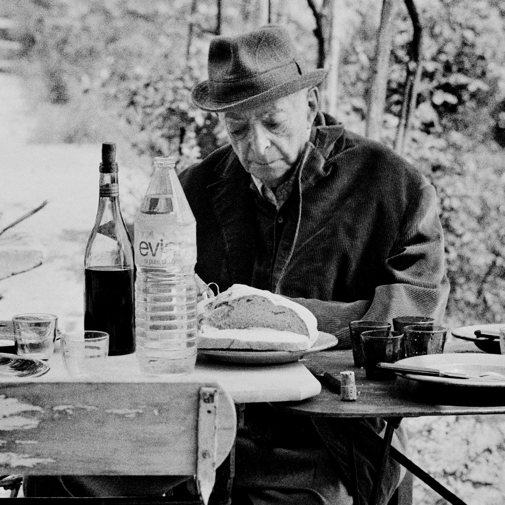 Brassaï at Eze-Village, May 1982 - Photograph by Jonathan Becker
