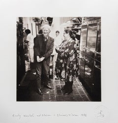 Elaine's Kitchen - Andy Warhol and Elaine,  New York, 1976