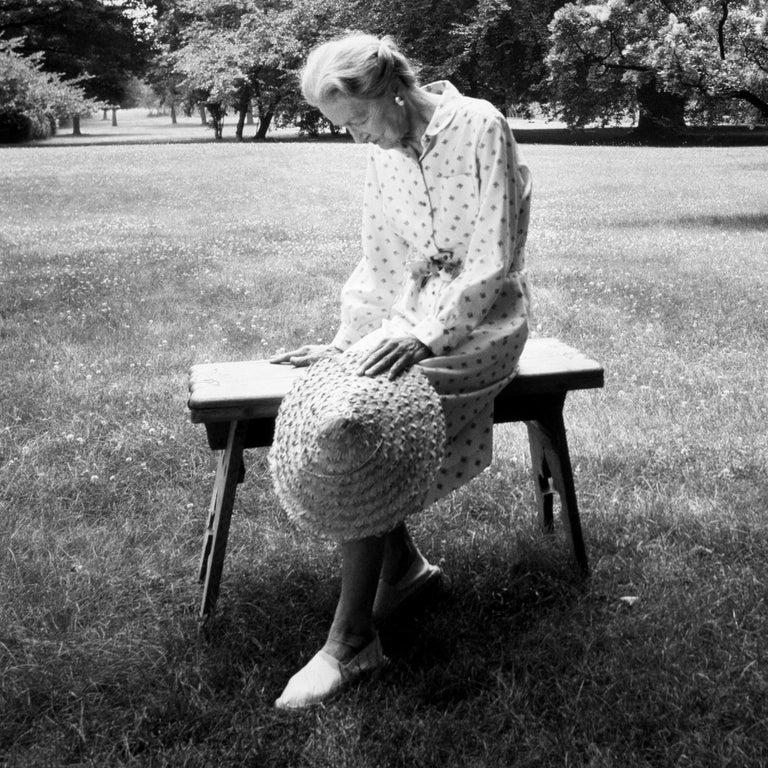 Jonathan Becker Millicent Fenwick at home, Bernardsville, New Jersey, 29 July 1990 For Sale at