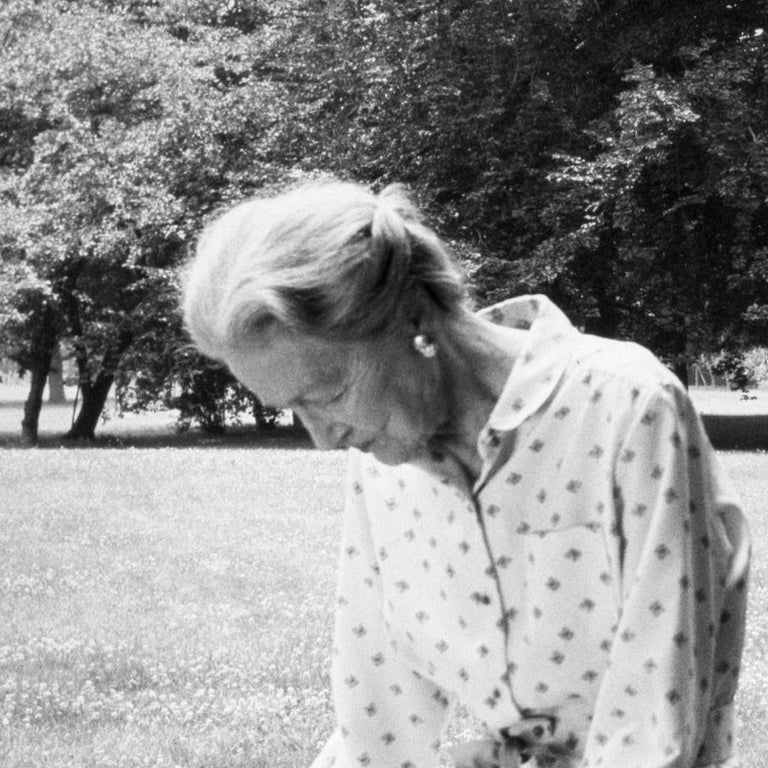 Jonathan Becker Millicent Fenwick at home, Bernardsville, New Jersey