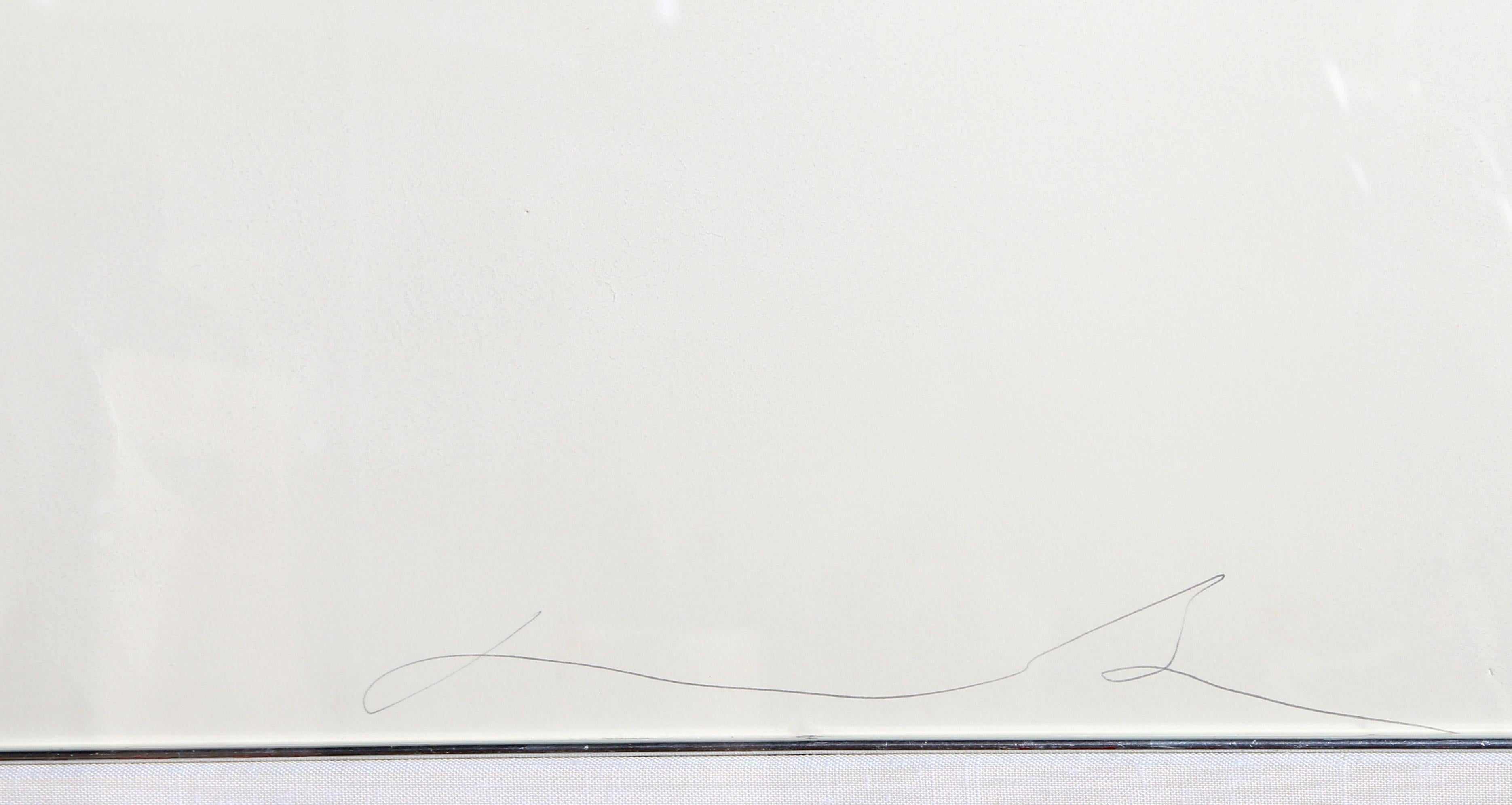 El equilibrio entre el amor y el trabajo produce energía, serigrafía de Jonathan Borofsky en venta 3