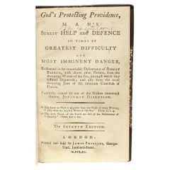Antique Jonathan Dickenson, God's Protecting Providence, Cannibals of Florida, 1790