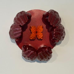 In fiore (rosso e arancione)