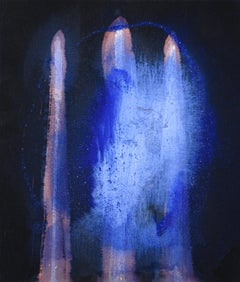 ABSTRACT Œuvre d'art de l'artiste Jonathan Freemantle, intitulée The Madonna (Study) II