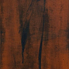 ABSTRACT Artwork Landscapes Dark Brown Contemporary Artist Jonathan Freemantle