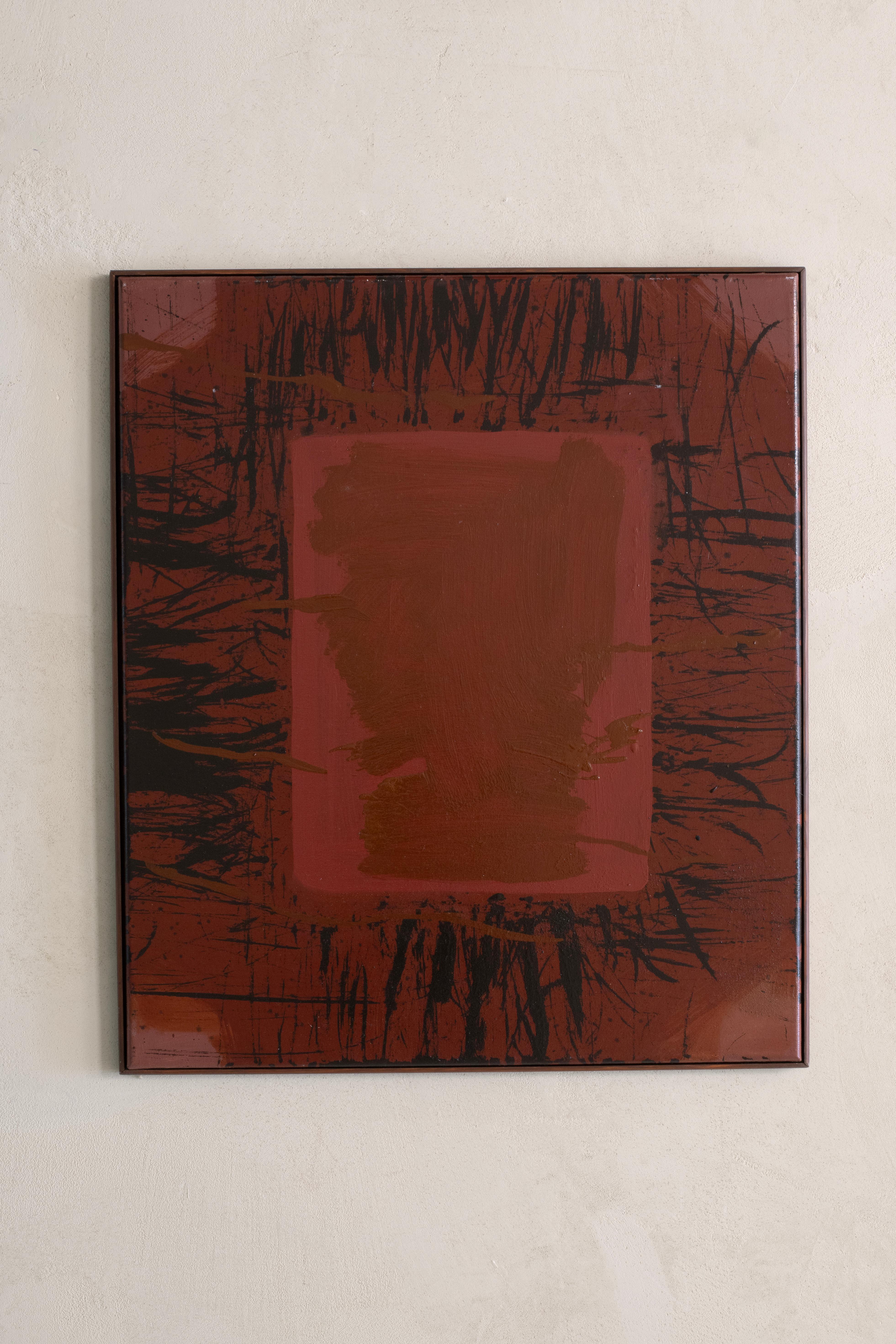 ABSTRACT Obra de Arte Paisajes Terracota Artista Contemporáneo Jonathan Freemantle