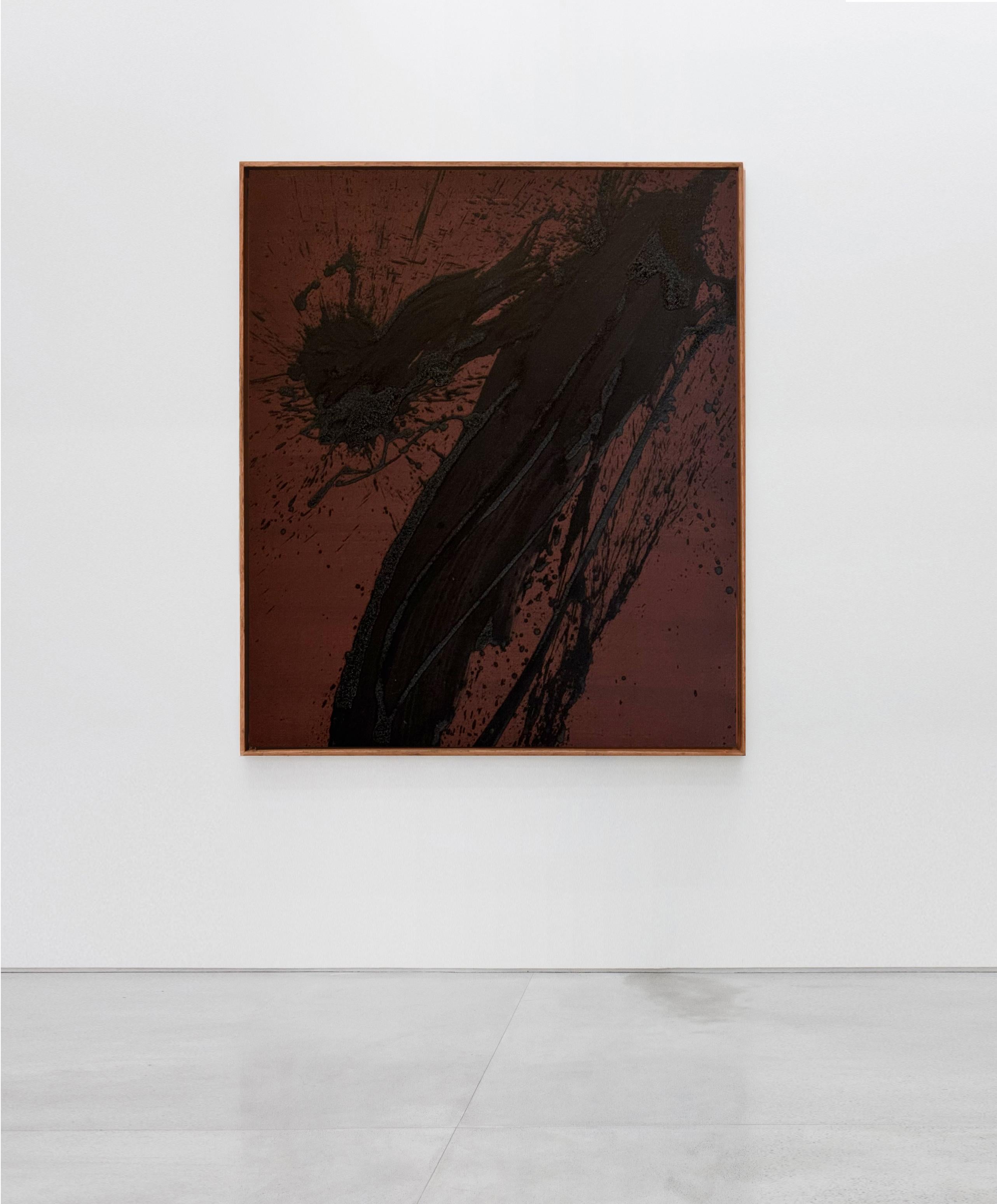 Jonathan Freemantle Contemporary Abstract Expressionist Painting Dark Tones For Sale 3