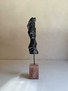 ABSTRACT Wood Sculpture Landscapes Black Contemporary Jonathan Freemantle