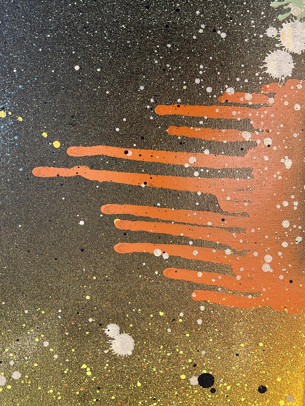 Überlegungen im Raumfahrt 13 (Abstrakt), Painting, von Jonathan Georgi