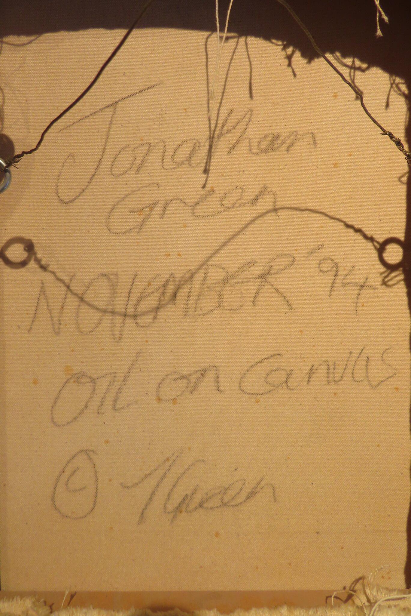Schönes englisches fotorealistisches ORIGINAL-Ölgemälde von 1994 