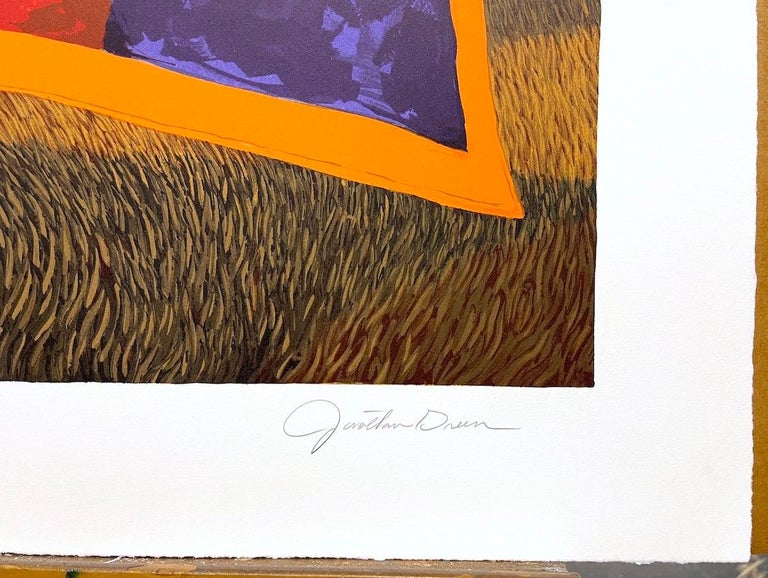 Jonathan Green - GEECH Signed Lithograph, Man Working, Lowcountry SC ...