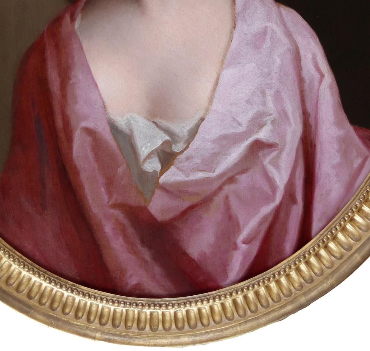 Portraits of John Wood of Hollin Hall, Yorkshire; and Francis Wood (pair) For Sale 4